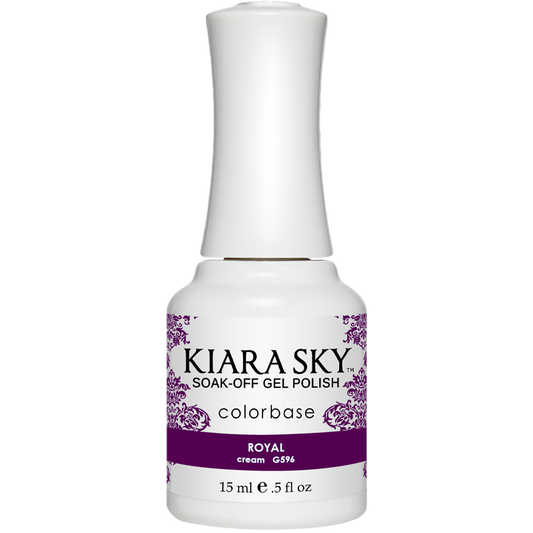 Kiara Sky Gelcolor - Royal 0.5oz - #G596 - Premier Nail Supply 