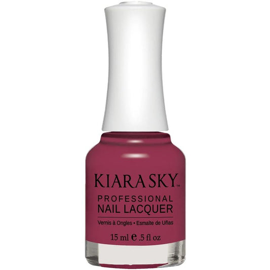 Kiara Sky Nail lacquer - Plum It Up 0.5 oz - #N485 - Premier Nail Supply 