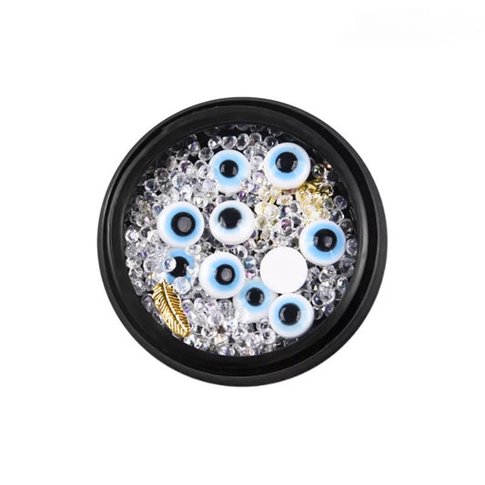 Evil Eyes Nail Charm - EYNC - Premier Nail Supply 