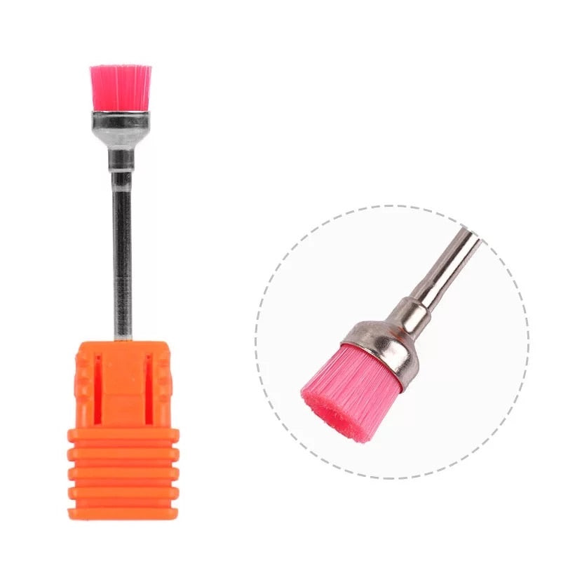 Drill Bit Brush Electric Nail Manicure - Premier Nail Supply 