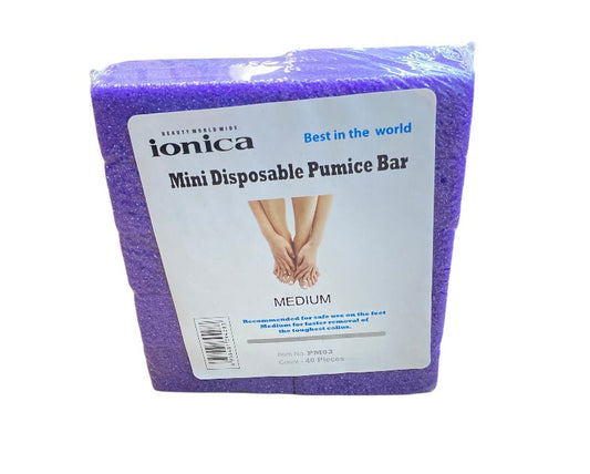 Mini Disposable Pumice Bar  Medium 400 pcs/box - Premier Nail Supply 