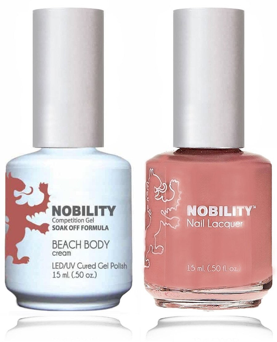 Lechat Nobility Gel Polish & Nail Lacquer - Beach Body 0.5 oz - #NBCS091 - Premier Nail Supply 