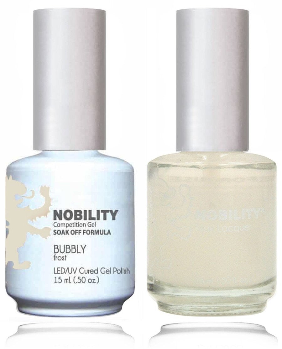 Lechat Nobility Gel Polish & Nail Lacquer - Bubbly 0.5 oz - #NBCS104 - Premier Nail Supply 