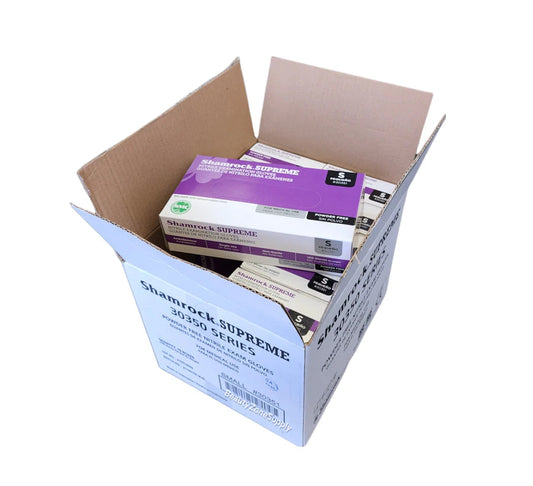 Shamrock Supreme Nitrile Examination Gloves 1 box - Premier Nail Supply 