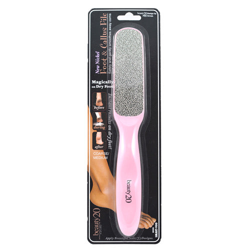 Foot File Angel 900 - Coarse / Medium Pink & White 509266 - Premier Nail Supply 