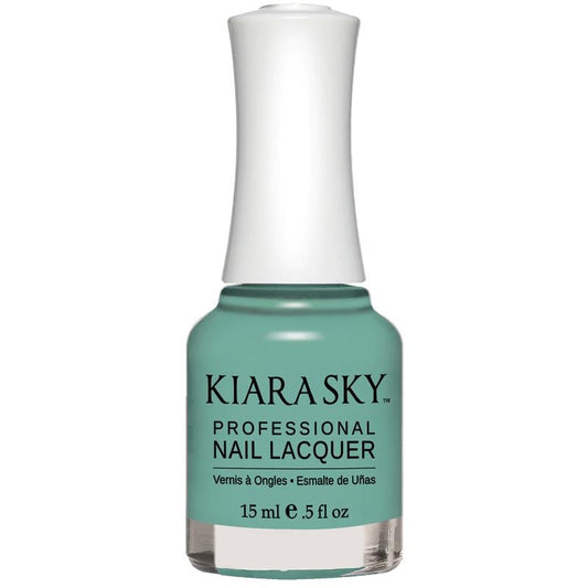 Kiara Sky Nail Lacquer - The Real Teal 0.5 oz - #N493 - Premier Nail Supply 