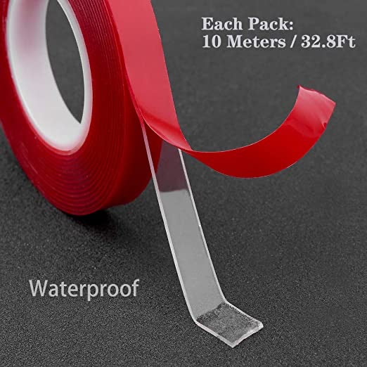 Transparent Double Side Tape Strong Hold Nail Display 10M - #SKJS15 - Premier Nail Supply 