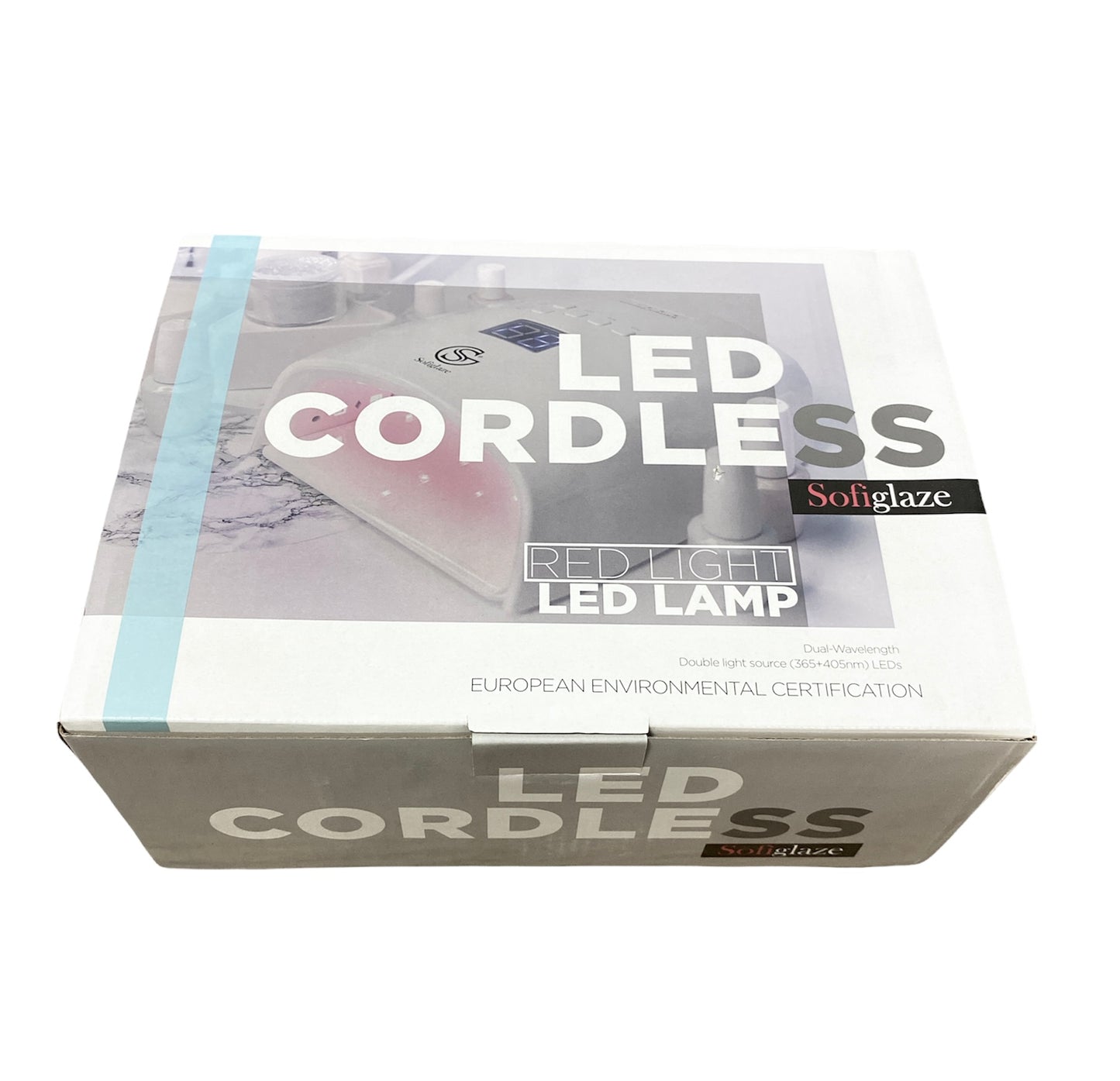 Sofiglaze - LED Cordless Lamp Red Light - Premier Nail Supply 