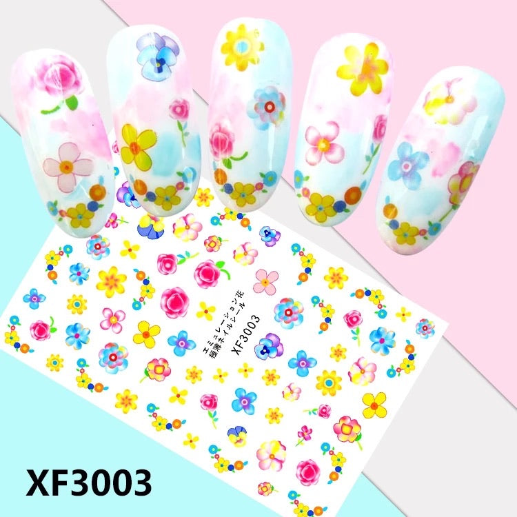 Spring Flowers XF3003 - Premier Nail Supply 