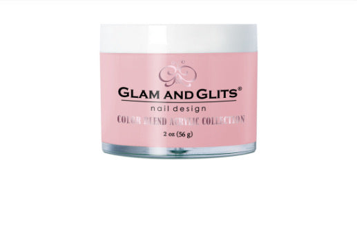Glam & Glits Acrylic Powder Blend Color - Mauvin Life 2 oz - BL3099 - Premier Nail Supply 