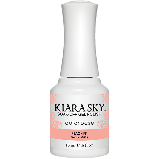 Kiara Sky Gelcolor - Peachin' 0.5 oz - #G616 - Premier Nail Supply 