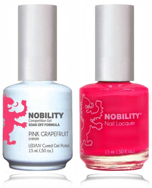 Lechat Nobility Gel Polish & Nail Lacquer - Pink Grapefruit 0.5 oz - #NBCS092 - Premier Nail Supply 