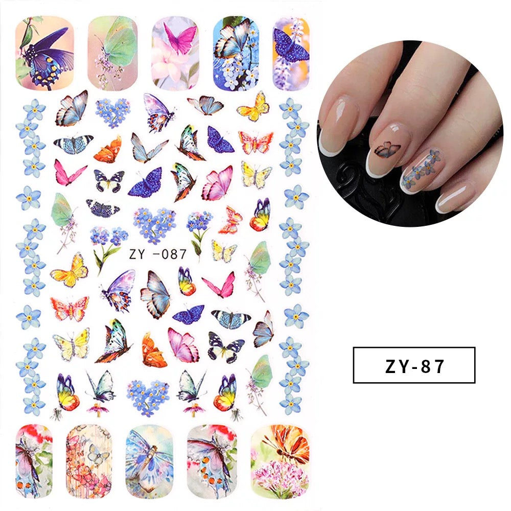 Beautiful Butterfly’s ZY087 - Premier Nail Supply 