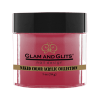 Glam & Glits Acrylic Powder - Rustic Red 1 oz - NCA429 - Premier Nail Supply 
