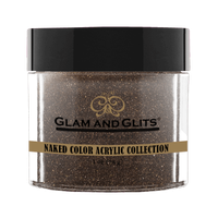 Glam & Glits Acrylic Powder - Coffe Break 1 oz - NCA433 - Premier Nail Supply 