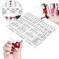 Acrylic Application Training Mat - Premier Nail Supply 