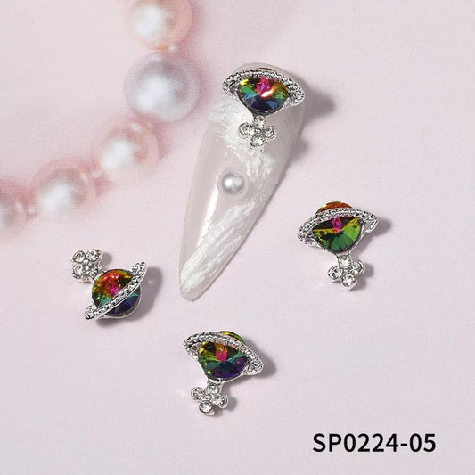 10pcs. Pearl Charms for Nails Antique Nail Charms Nail Charms Gold Luxury  Nail Charms Nail Pearls 3D Nail Charms Nail Art 