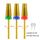 Drill bit Umbrella 3/32 Gold 2FX - TLR - Premier Nail Supply 