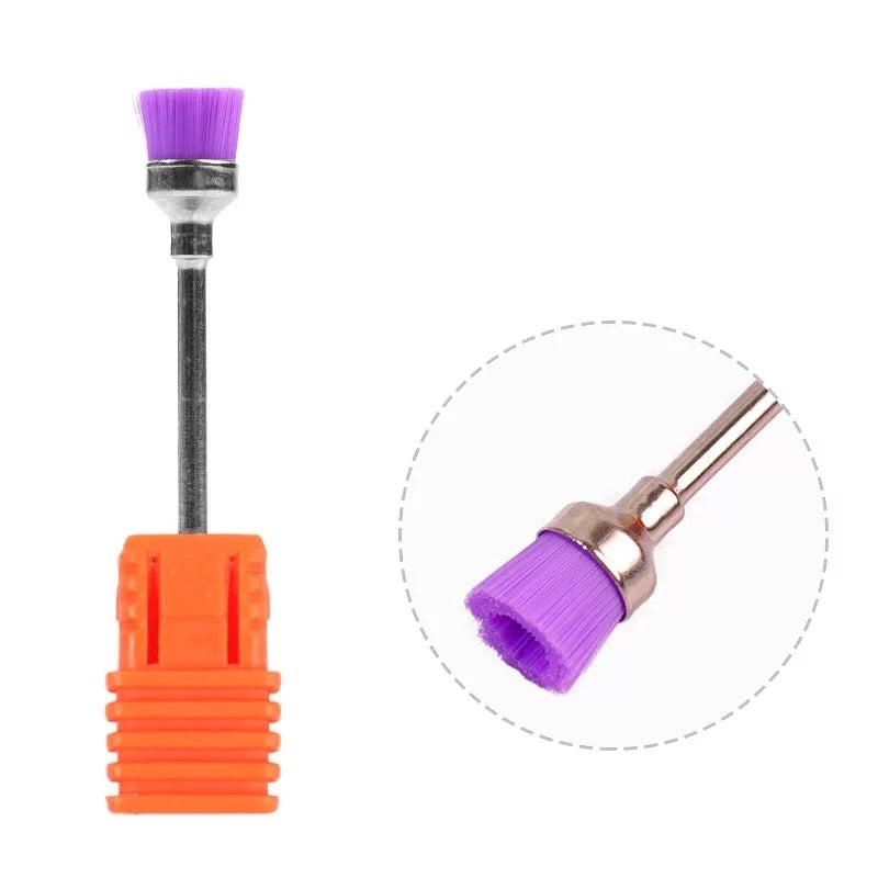 Drill Bit Brush Electric Nail Manicure - Premier Nail Supply 