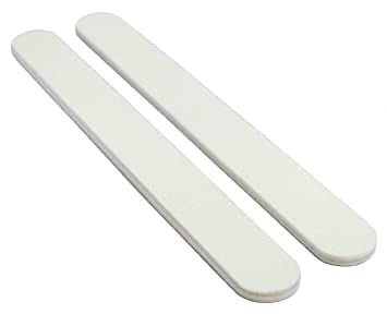 Regular White Nail Files 7 - Grit 100/180 (50Pcs/Pk) - #38239 - Premier Nail Supply 