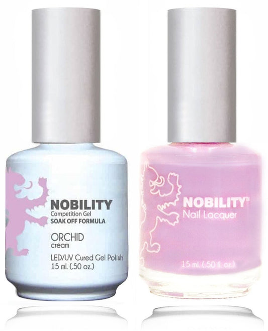 Lechat Nobility Gel Polish & Nail Lacquer - Orchid 0.5 oz - #NBCS082 - Premier Nail Supply 