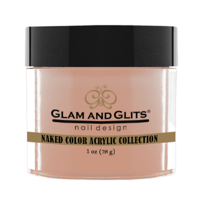 Glam & Glits Acrylic Powder - Never Enough Nude 1 oz - NCA396 - Premier Nail Supply 