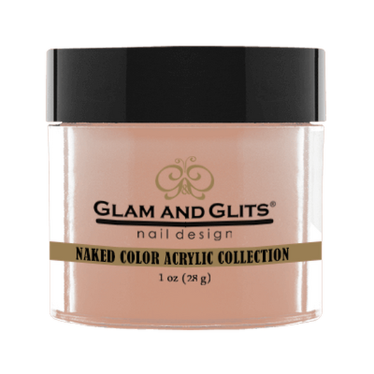Glam & Glits Acrylic Powder - Never Enough Nude 1 oz - NCA396 - Premier Nail Supply 