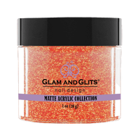 Glam & Glits Acrylic Powder - Orange Brandy 1 oz - MA634 - Premier Nail Supply 