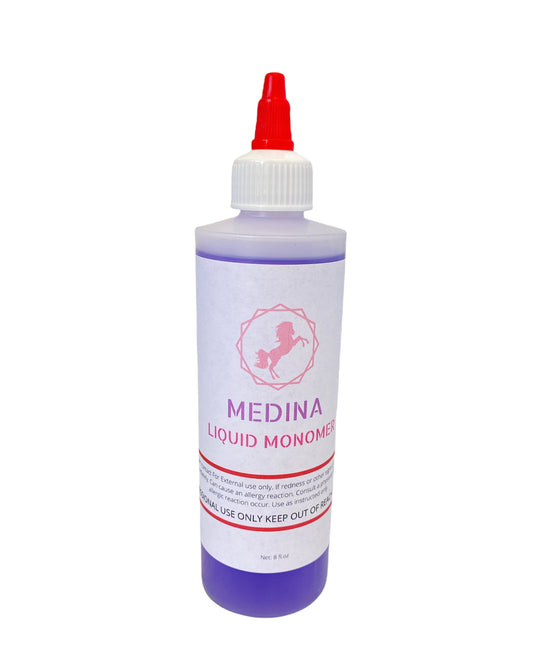 Medina Liquid monomer 8 fl oz - #470204 - Premier Nail Supply 