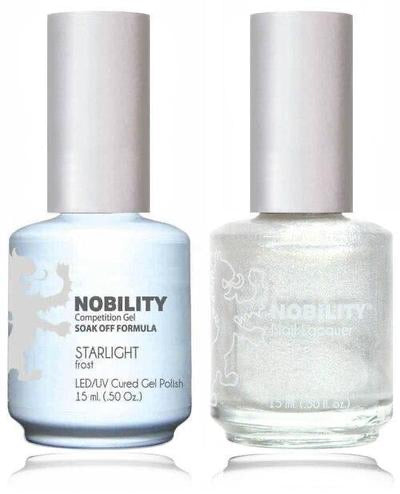 Lechat Nobility Gel Polish & Nail Lacquer - Starlight 0.5 oz - #NBCS027 - Premier Nail Supply 