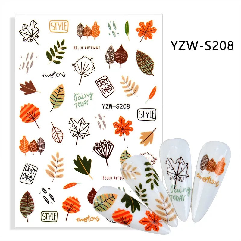 Hello Autumn YZWS208 - Premier Nail Supply 