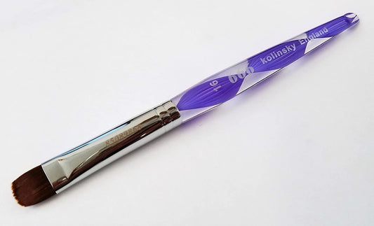 666 French Brush Purple Spiral Size 16 - #80085 - Premier Nail Supply 