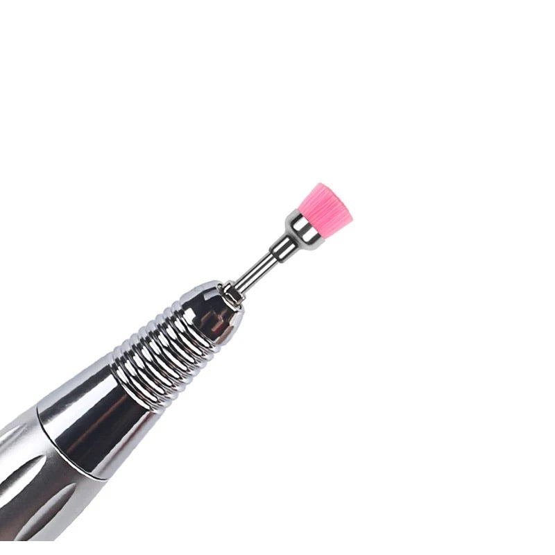 Drill Bit Brush Electric Nail Manicure - Premier Nail Supply 