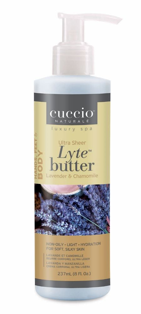 Cuccio Lyte Butter - Lavender & Chamomile 8 oz - Premier Nail Supply 