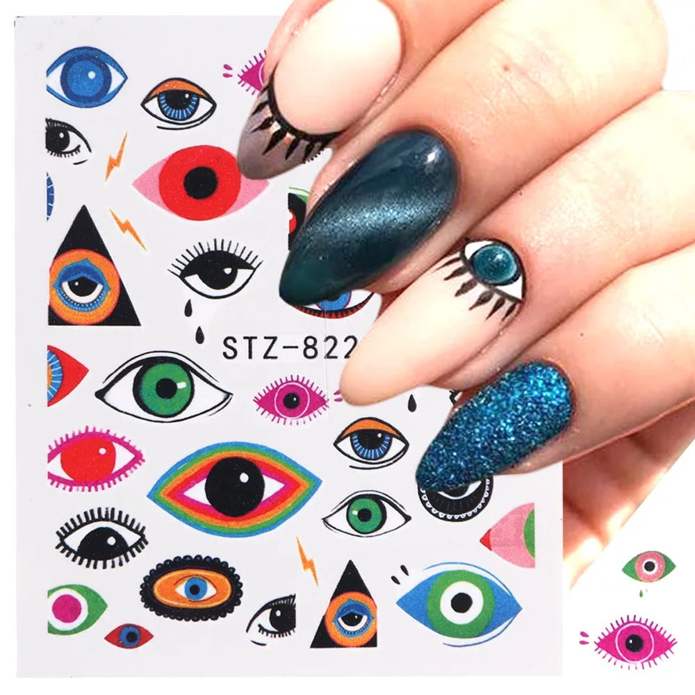 Mix Colors Eyes STZ822 - Premier Nail Supply 