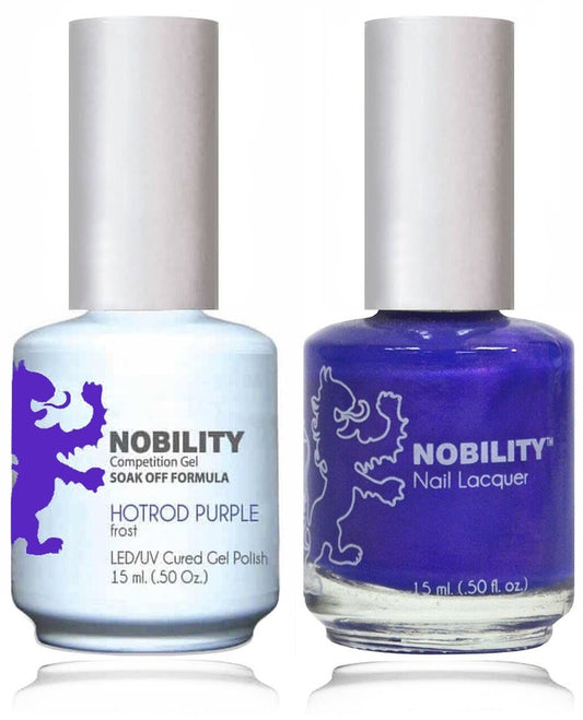 Lechat Nobility Gel Polish & Nail Lacquer - Hotrod Purple 0.5 oz - #NBCS041 - Premier Nail Supply 