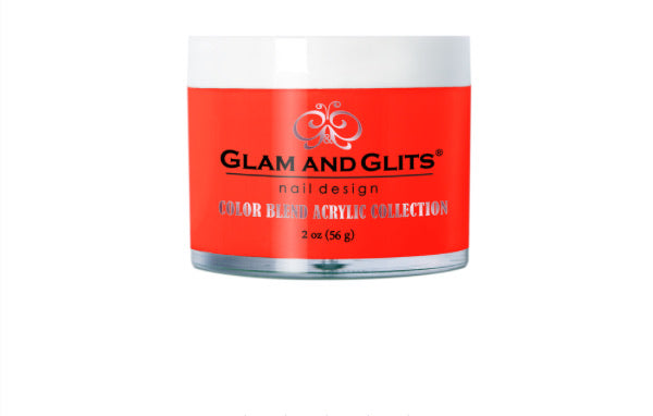 Glam & Glits Acrylic Powder Blend Color - MeLon Punch 2 oz - BL3117 - Premier Nail Supply 