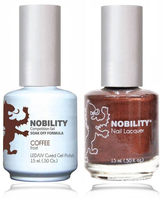 LeChat Nobility Gel Polish & Nail Lacquer - Dup Coffee 0.5 oz - #NBCS023 - Premier Nail Supply 