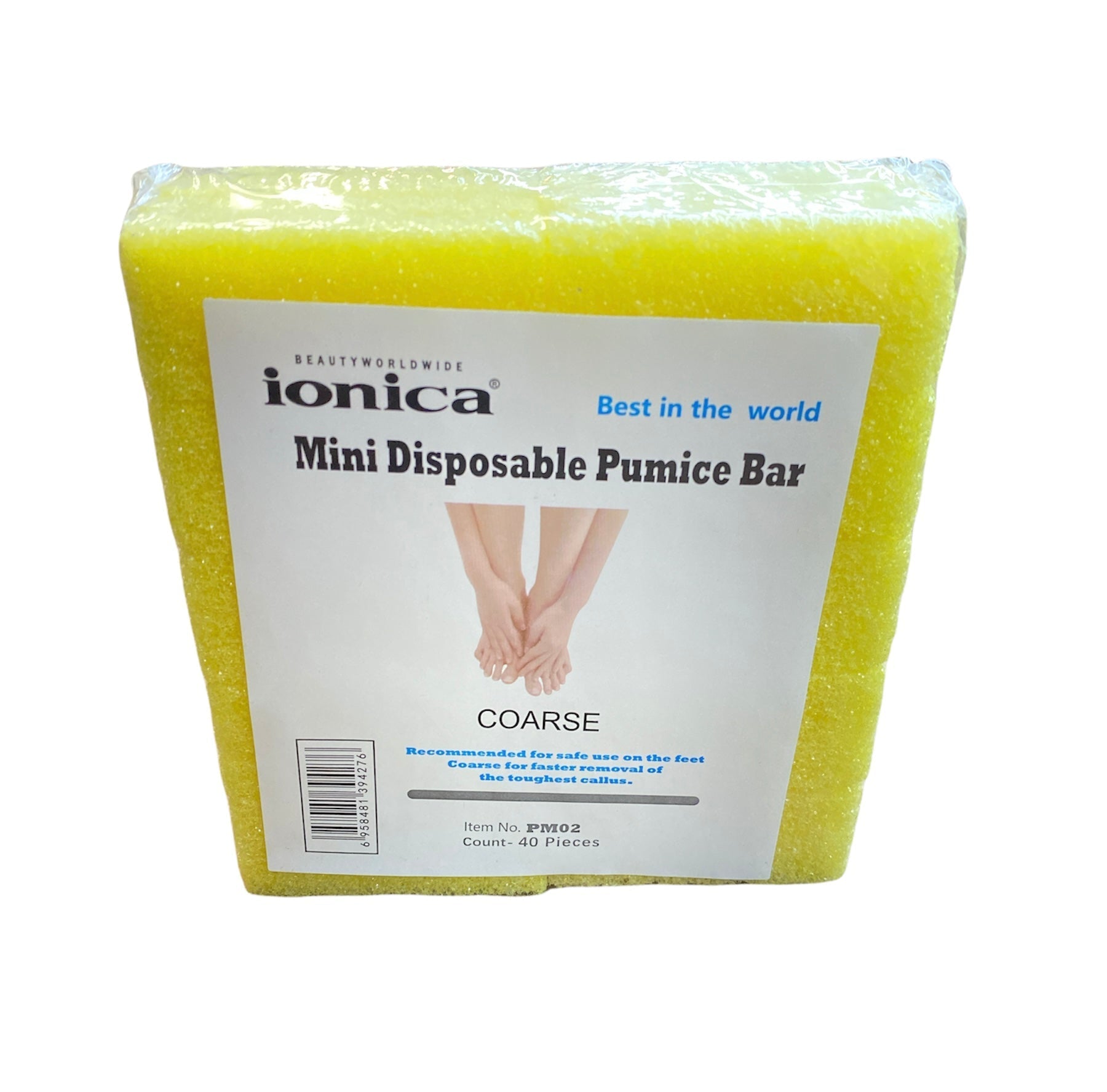 Ionica Mini Disposable Pumice Bar -Coarse PM02 - Premier Nail Supply 