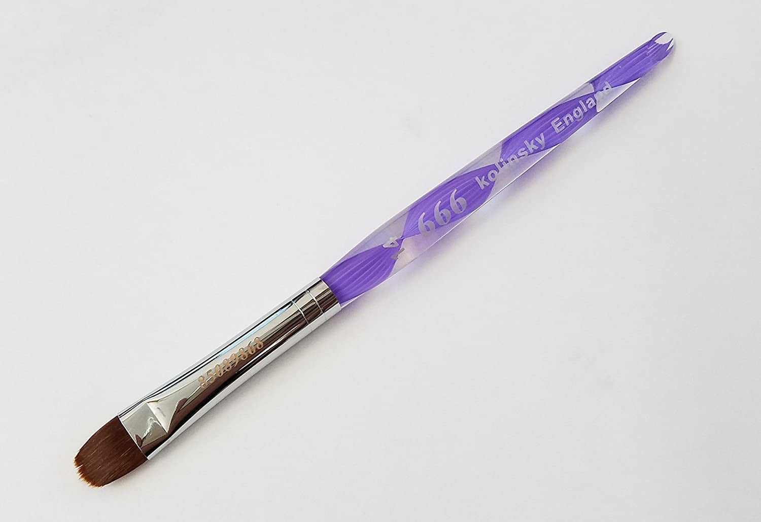 666 French Brush Purple Spiral Size 14 - #80084 - Premier Nail Supply 