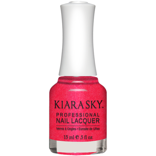 Kiara Sky Nail lacquer - Pink Up The Pace 0.5 oz - #N451 - Premier Nail Supply 