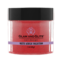 Glam & Glits Acrylic Powder - Fuzzy Berry 1oz - MA648 - Premier Nail Supply 