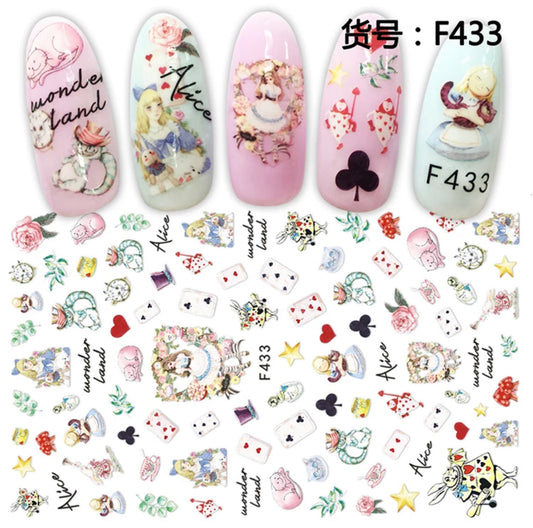 Wonderland Alice F433 - Premier Nail Supply 