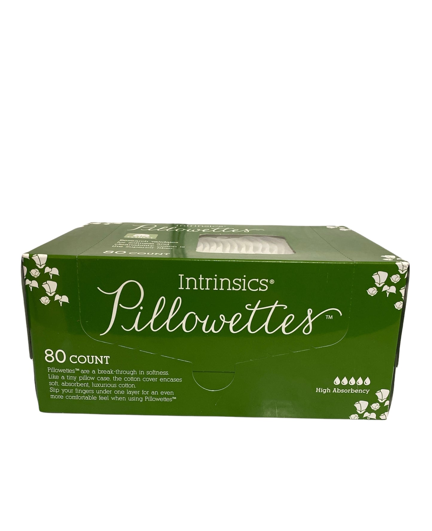 Intrinsic Pillowettes - Cotton 80 count/box - Premier Nail Supply 
