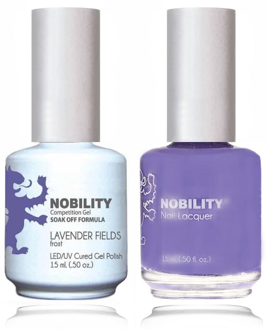 Lechat Nobility Gel Polish & Nail Lacquer - Lavender Fields 0.5 oz - #NBCS096 - Premier Nail Supply 