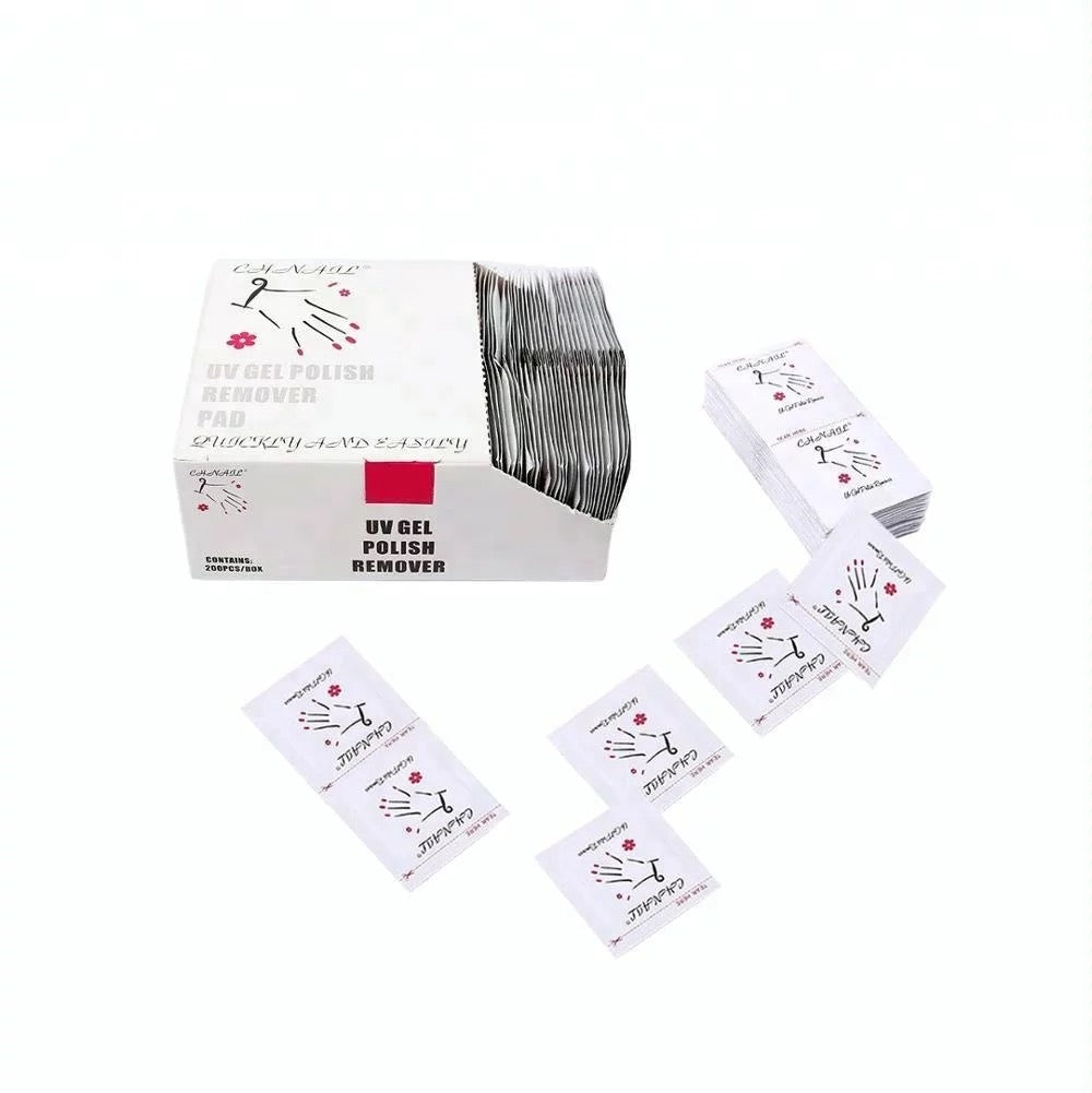 Gel Polish Remover Pads 200pcs - Premier Nail Supply 