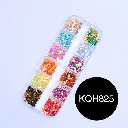 Mix Music Colors Sequin KQH825 - Premier Nail Supply 