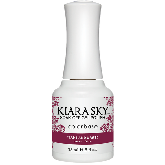 Kiara Sky Gelcolor - Plane and Simple 0.5 oz - #G624 - Premier Nail Supply 