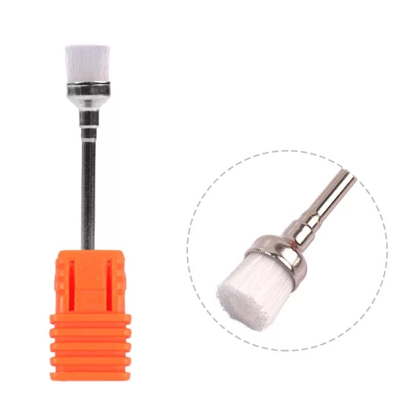 Drill Bit Brush Electric Nail Manicure - Premier Nail Supply 