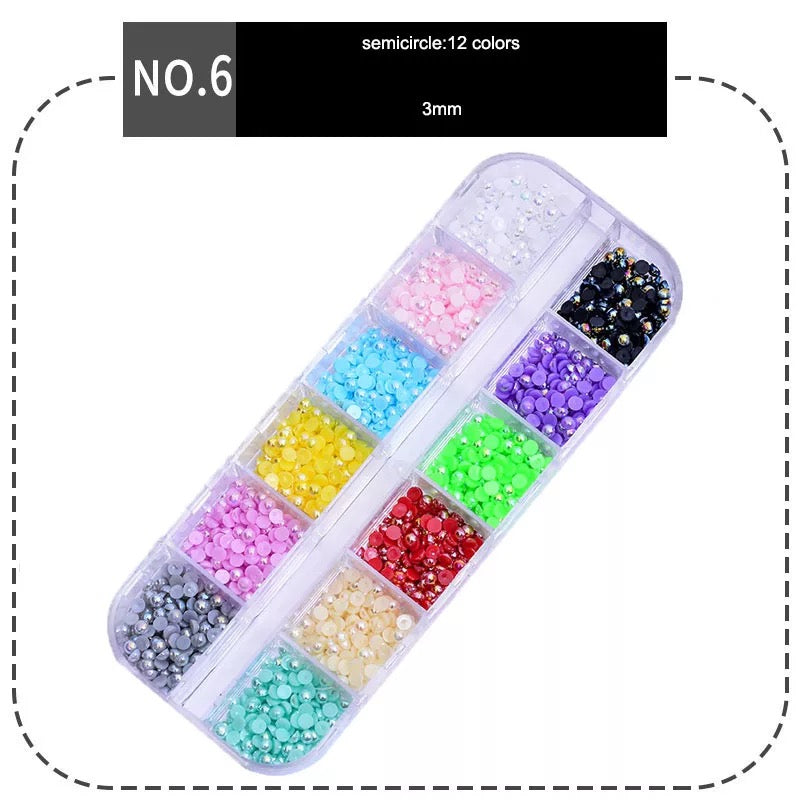 Half Peals 12Colors HP126 - Premier Nail Supply 